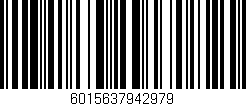 Código de barras (EAN, GTIN, SKU, ISBN): '6015637942979'
