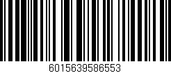 Código de barras (EAN, GTIN, SKU, ISBN): '6015639586553'