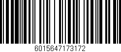 Código de barras (EAN, GTIN, SKU, ISBN): '6015647173172'