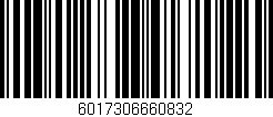 Código de barras (EAN, GTIN, SKU, ISBN): '6017306660832'
