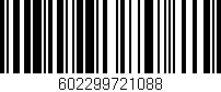 Código de barras (EAN, GTIN, SKU, ISBN): '602299721088'