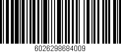 Código de barras (EAN, GTIN, SKU, ISBN): '6026298684009'