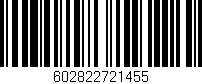 Código de barras (EAN, GTIN, SKU, ISBN): '602822721455'