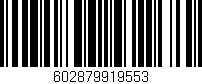 Código de barras (EAN, GTIN, SKU, ISBN): '602879919553'