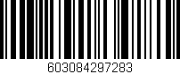 Código de barras (EAN, GTIN, SKU, ISBN): '603084297283'