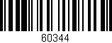 Código de barras (EAN, GTIN, SKU, ISBN): '60344'