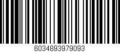 Código de barras (EAN, GTIN, SKU, ISBN): '6034893979093'