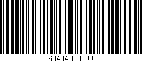 Código de barras (EAN, GTIN, SKU, ISBN): '60404_0_0_U'