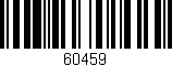Código de barras (EAN, GTIN, SKU, ISBN): '60459'