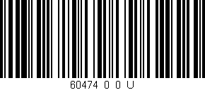 Código de barras (EAN, GTIN, SKU, ISBN): '60474_0_0_U'