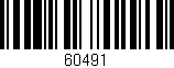 Código de barras (EAN, GTIN, SKU, ISBN): '60491'