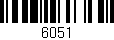 Código de barras (EAN, GTIN, SKU, ISBN): '6051'