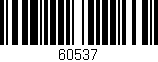 Código de barras (EAN, GTIN, SKU, ISBN): '60537'