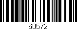 Código de barras (EAN, GTIN, SKU, ISBN): '60572'