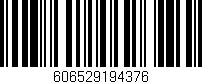 Código de barras (EAN, GTIN, SKU, ISBN): '606529194376'