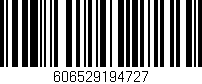 Código de barras (EAN, GTIN, SKU, ISBN): '606529194727'