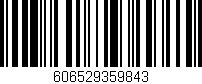 Código de barras (EAN, GTIN, SKU, ISBN): '606529359843'
