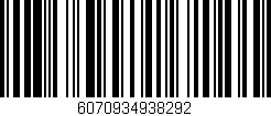 Código de barras (EAN, GTIN, SKU, ISBN): '6070934938292'