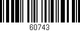 Código de barras (EAN, GTIN, SKU, ISBN): '60743'
