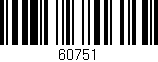 Código de barras (EAN, GTIN, SKU, ISBN): '60751'