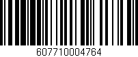 Código de barras (EAN, GTIN, SKU, ISBN): '607710004764'