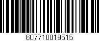 Código de barras (EAN, GTIN, SKU, ISBN): '607710019515'