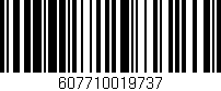 Código de barras (EAN, GTIN, SKU, ISBN): '607710019737'