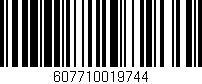 Código de barras (EAN, GTIN, SKU, ISBN): '607710019744'