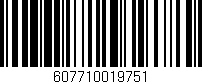 Código de barras (EAN, GTIN, SKU, ISBN): '607710019751'