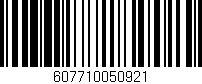 Código de barras (EAN, GTIN, SKU, ISBN): '607710050921'