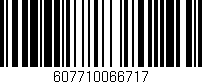 Código de barras (EAN, GTIN, SKU, ISBN): '607710066717'