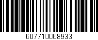 Código de barras (EAN, GTIN, SKU, ISBN): '607710068933'