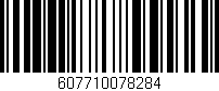 Código de barras (EAN, GTIN, SKU, ISBN): '607710078284'