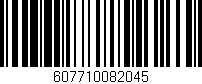 Código de barras (EAN, GTIN, SKU, ISBN): '607710082045'