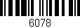 Código de barras (EAN, GTIN, SKU, ISBN): '6078'