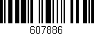 Código de barras (EAN, GTIN, SKU, ISBN): '607886'