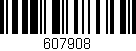 Código de barras (EAN, GTIN, SKU, ISBN): '607908'