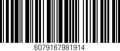 Código de barras (EAN, GTIN, SKU, ISBN): '6079167981914'