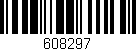 Código de barras (EAN, GTIN, SKU, ISBN): '608297'