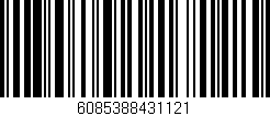 Código de barras (EAN, GTIN, SKU, ISBN): '6085388431121'