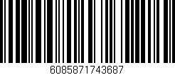 Código de barras (EAN, GTIN, SKU, ISBN): '6085871743687'