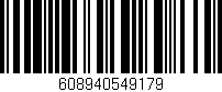 Código de barras (EAN, GTIN, SKU, ISBN): '608940549179'