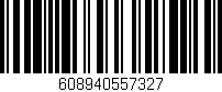 Código de barras (EAN, GTIN, SKU, ISBN): '608940557327'