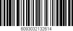 Código de barras (EAN, GTIN, SKU, ISBN): '6093032132614'