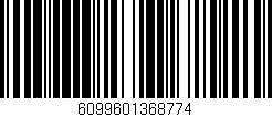 Código de barras (EAN, GTIN, SKU, ISBN): '6099601368774'