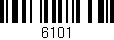 Código de barras (EAN, GTIN, SKU, ISBN): '6101'