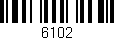 Código de barras (EAN, GTIN, SKU, ISBN): '6102'