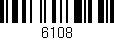 Código de barras (EAN, GTIN, SKU, ISBN): '6108'