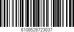 Código de barras (EAN, GTIN, SKU, ISBN): '6108528723037'