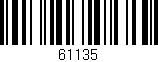 Código de barras (EAN, GTIN, SKU, ISBN): '61135'